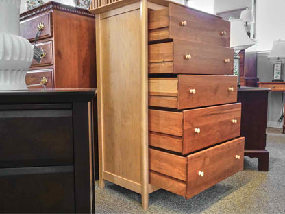 Copeland 2 Tone Maple & Cherry 6 Drawer  Chest