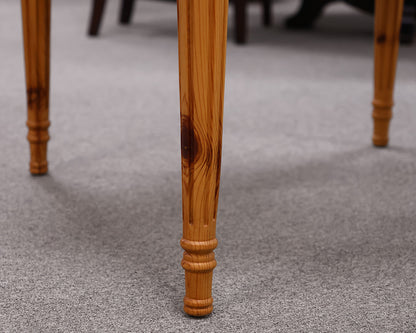 Custom 42" Round Farmhouse Dining Table