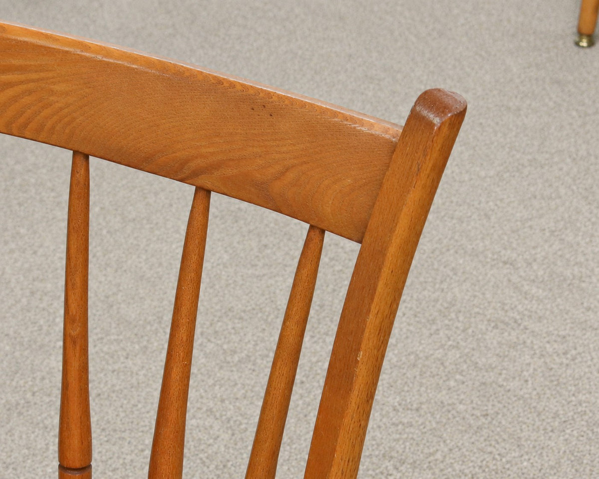 Athol Furniture Oak Drop Leaf Table and Chairs Set