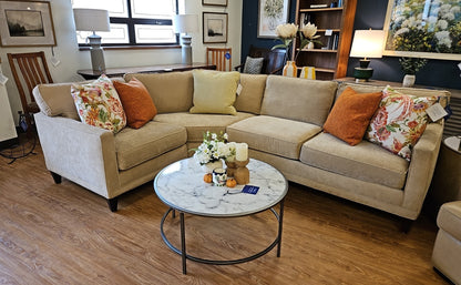 Rowe 3-Piece Curved Sectional