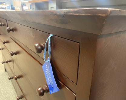 Bench Made Solid Cherry Finish 8 Drawer Dresser