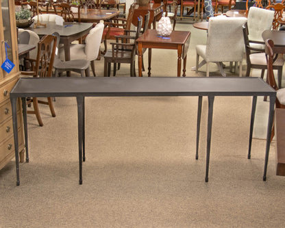 Crate & Barrel 'Silviano' Metal Console