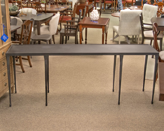 Crate & Barrel 'Silviano' Metal Console