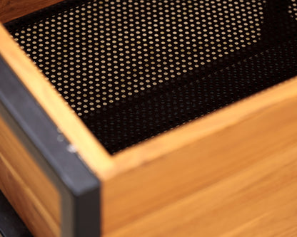 Crate & Barrel 'Teca' Storage Trunk-Bench
