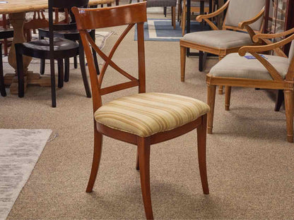 Roche Bobois Cherry Dining Table & Set of Six Chairs