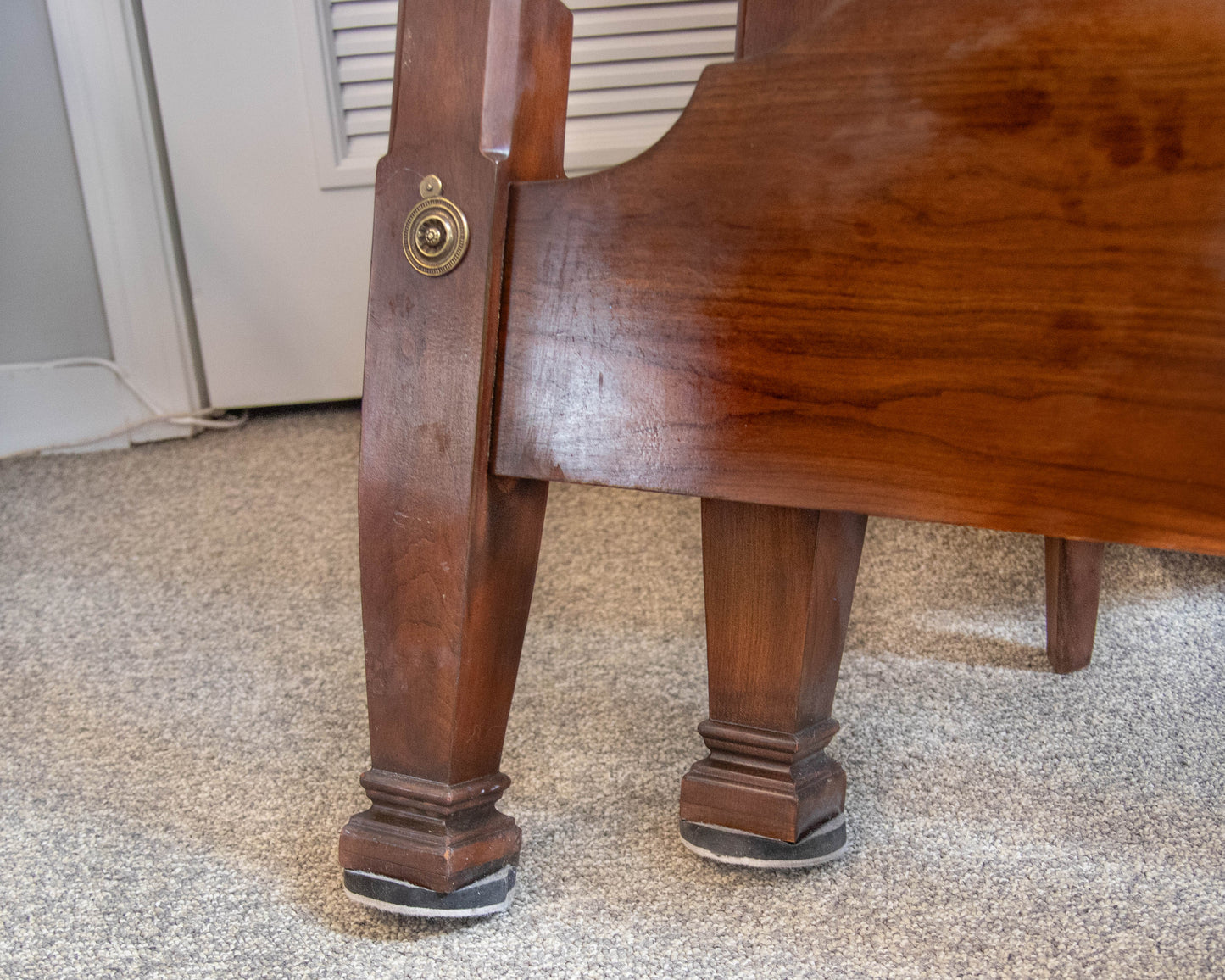 Cherry Four Post King Bed