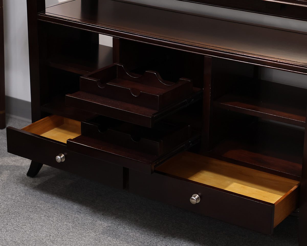 Fold Out Bar Console Table