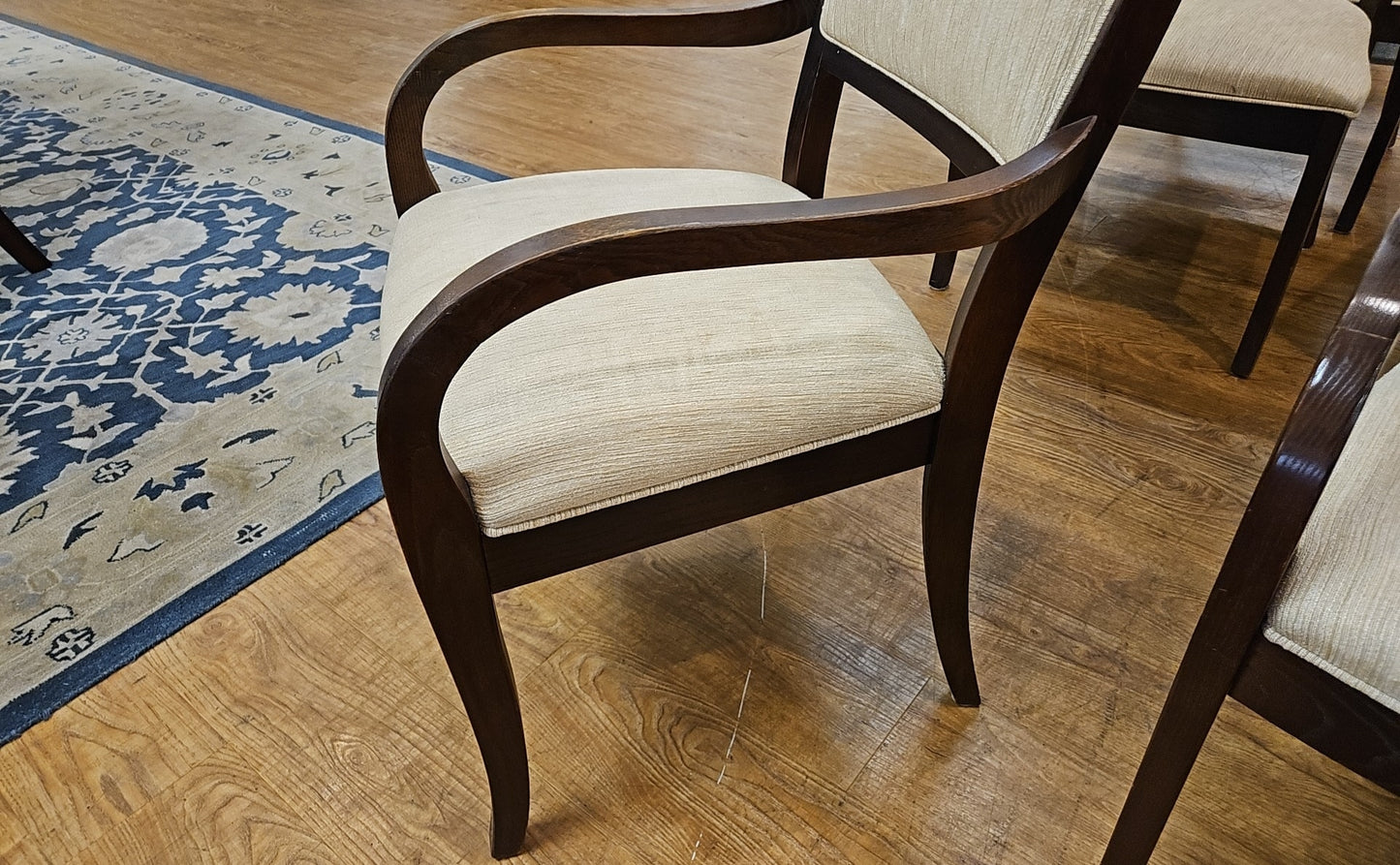 Set of 6 Espresso Dining Chairs