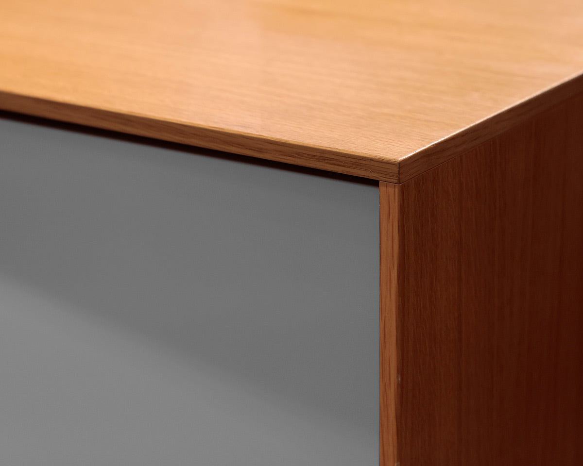 Treku "Aura" Teak and White Media Furniture