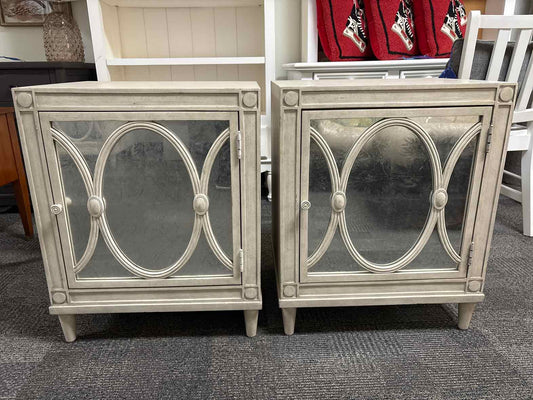 Pair of RH 'Elodie' Storage Nightstands
