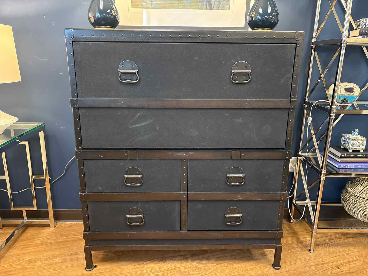 Pottery Barn 'Ludlow' Trunk Secretary Desk