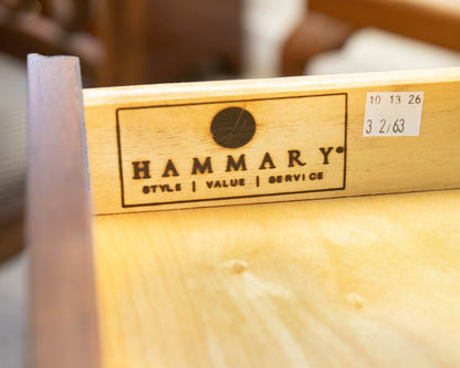 Hammary Furniture 4 Drawer Server in Dark Wood