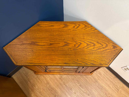 Corner Cabinet with Adjustbable Shelf