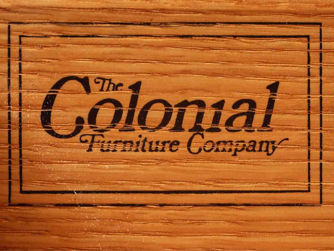 Colonial Furniture Co White Finish Triple 10 Drawer Dresser