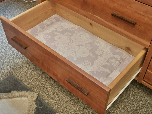 Solid Cherry Six Drawer Dresser