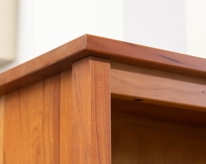Cherry Three Shelf Bookcase