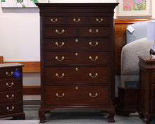 Henkel Harris Mahogany 9-Drawer Chest