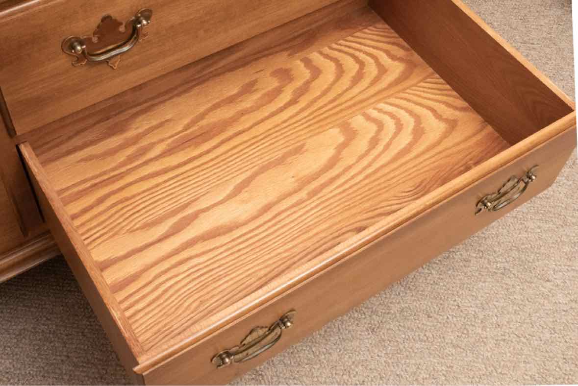 Hitchcock Maple 9 Drawer Double  Dresser