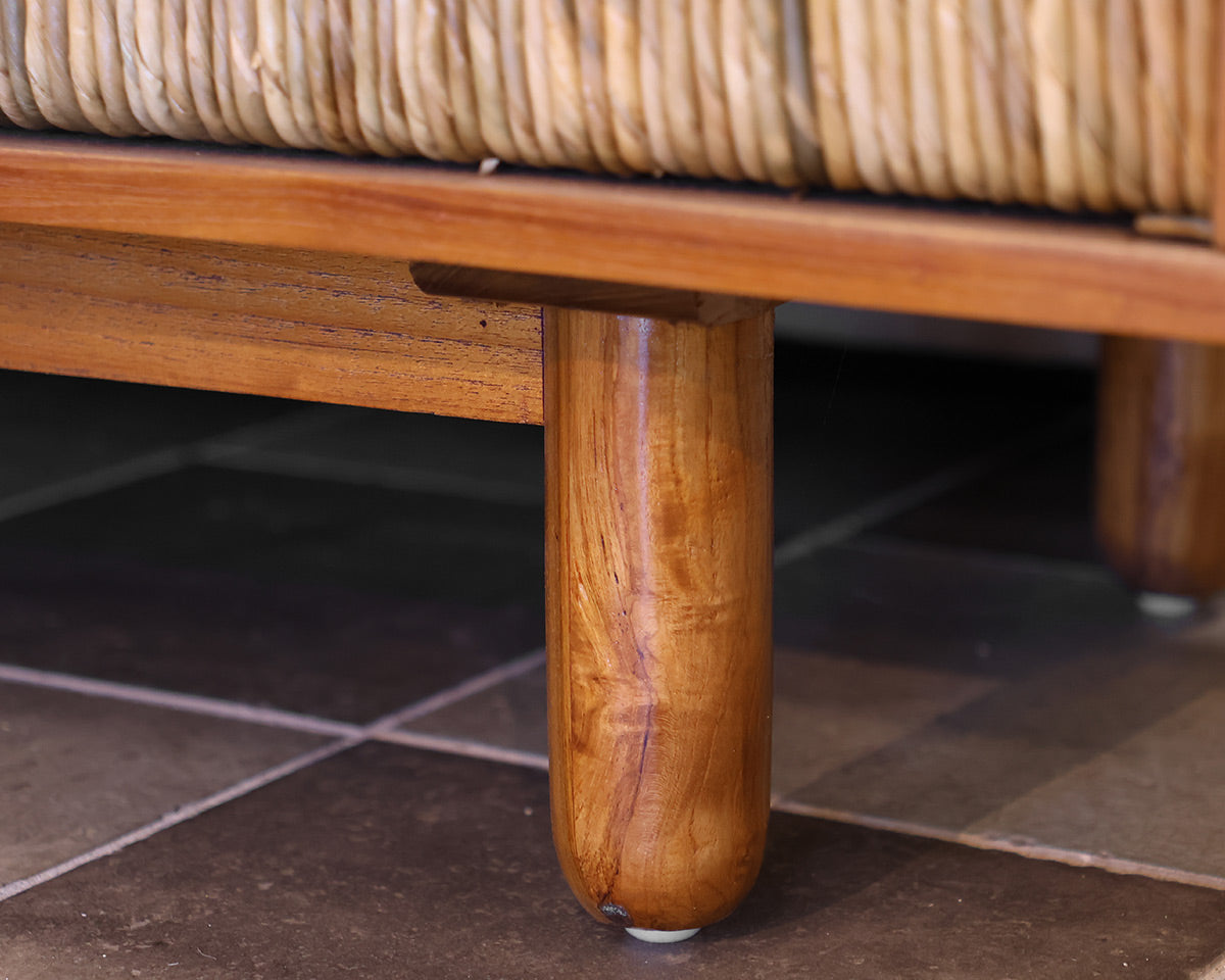 Rattan Four Door Console