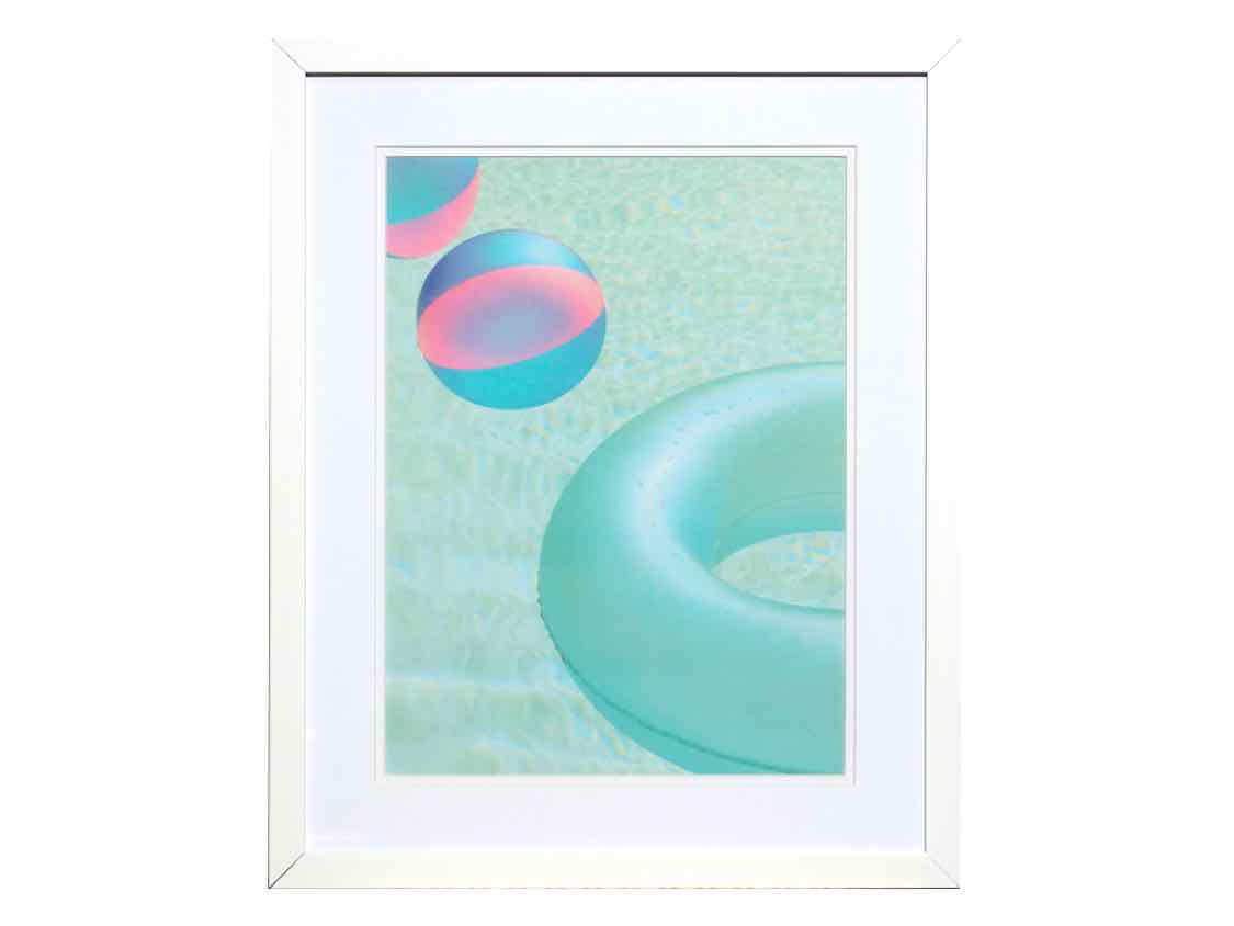 Framed Print; Summer Chill; 2/3