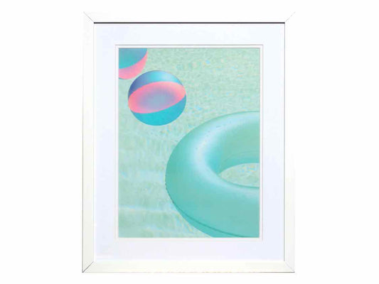Framed Print; Summer Chill; 2/3