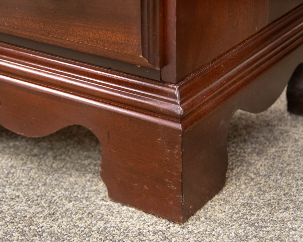 Pair of Kincaid Mahogany Two Drawer Nightstands