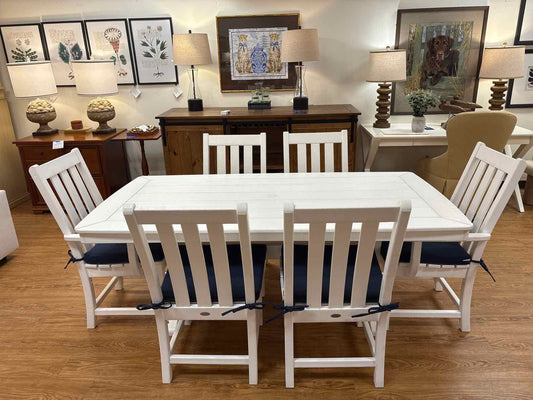 Polywood 'Oxford' Farmhouse Outdoor Dining Set