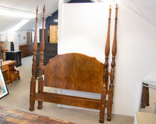 Alderwood 4 Carved Post Queen Bed
