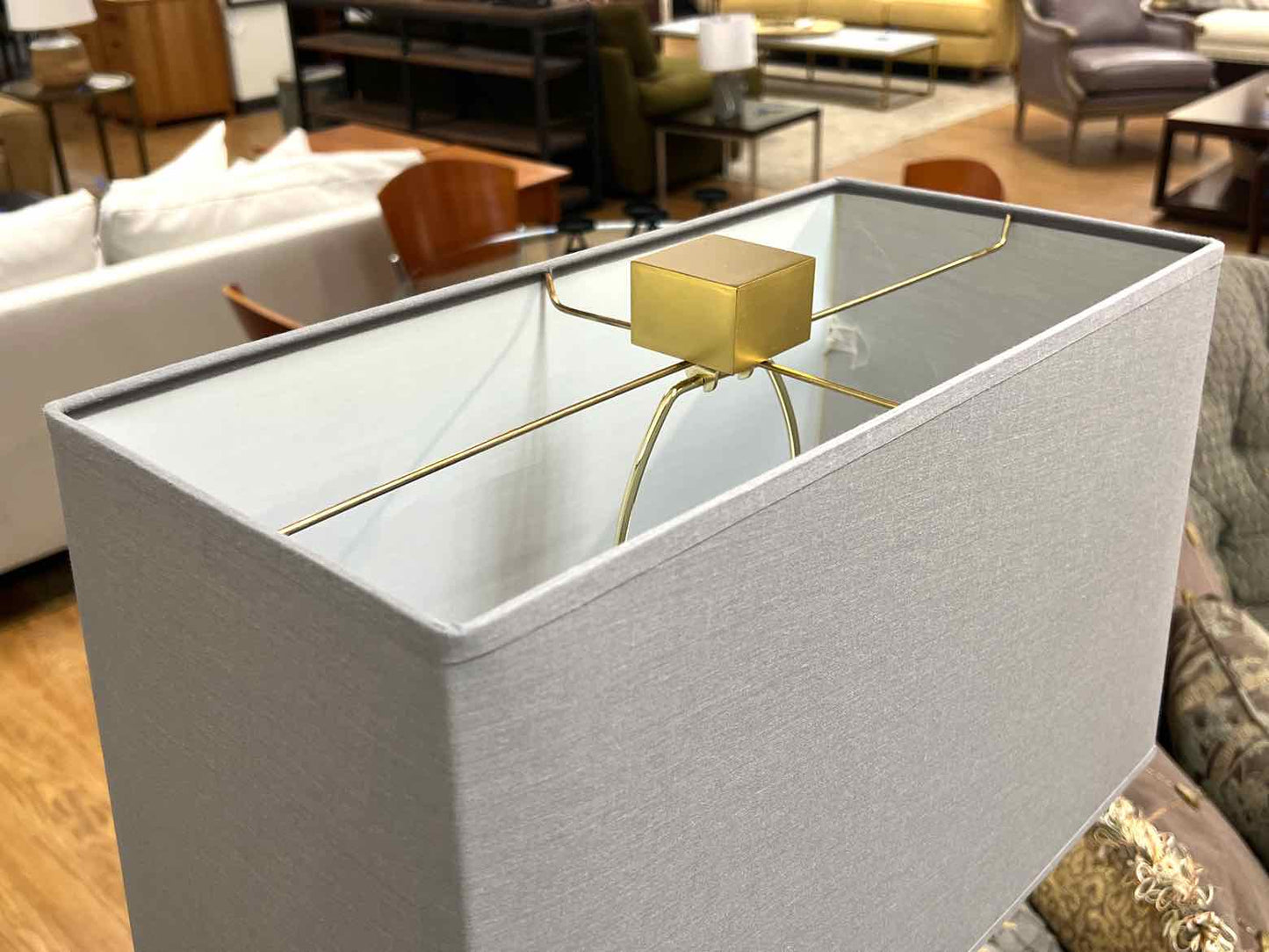 Contempoarary Gold Table Lamp