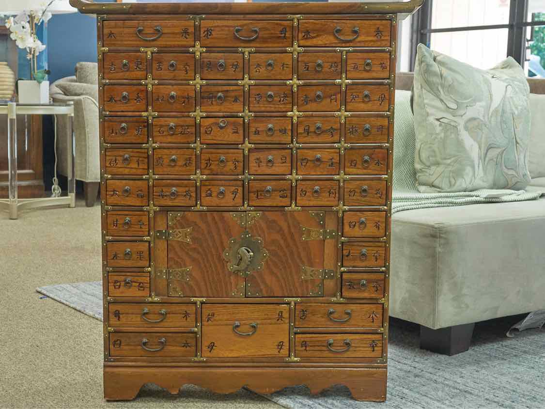 Cherry Asian Apothecary Chest