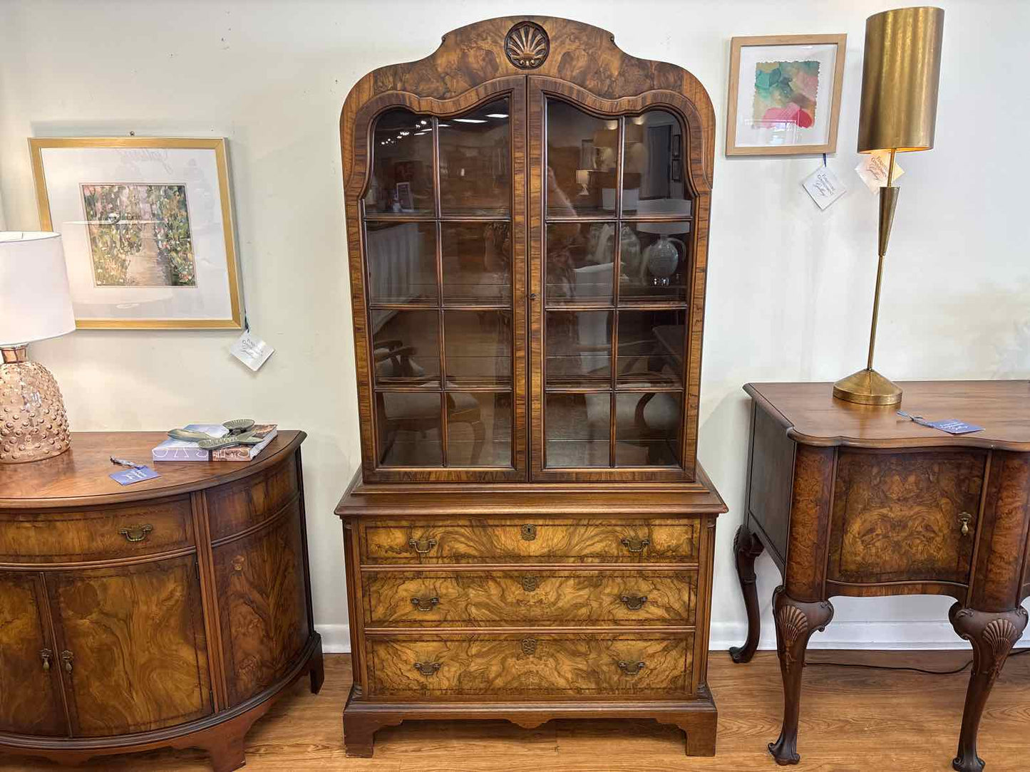 B. Altman & Co. Antique China Cabinet
