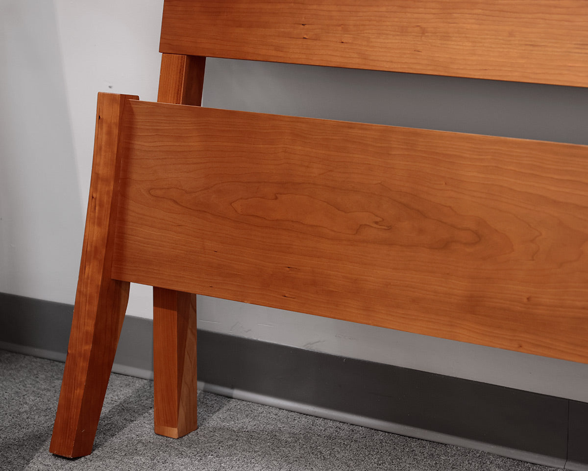 Circle Furniture Cherry Platform King Bed