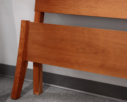 Circle Furniture Cherry Platform King Bed