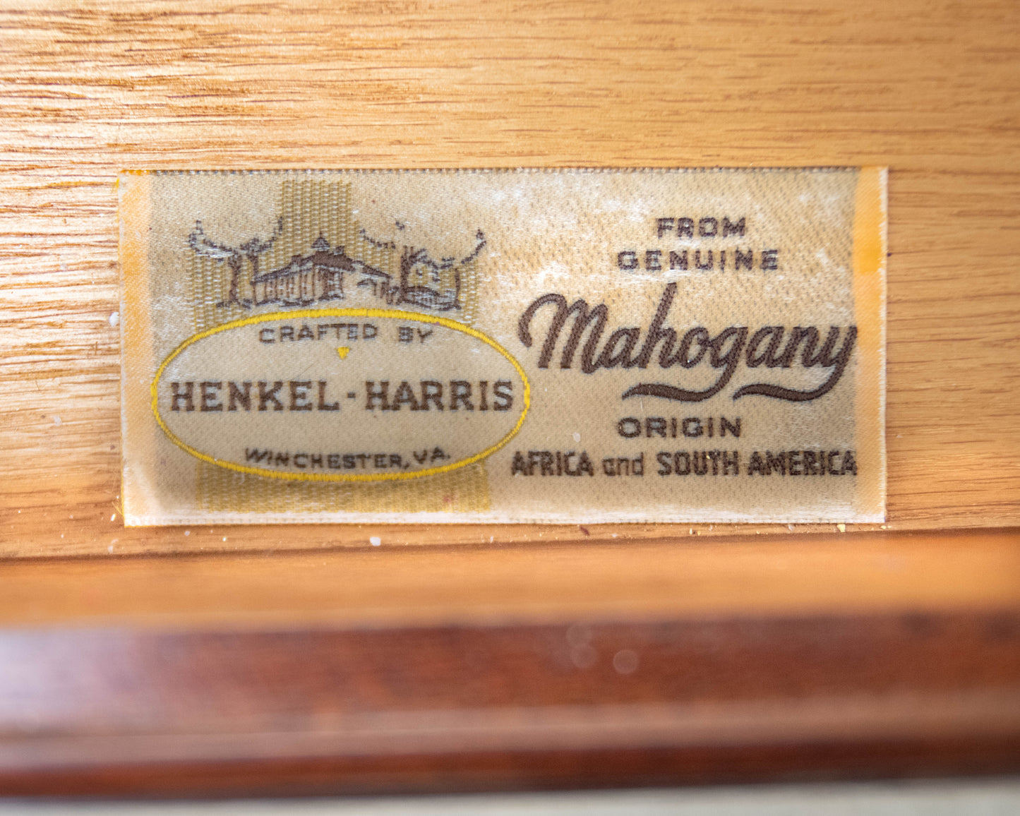 Henkel Harris Mahogany Console