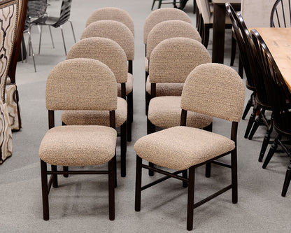 Set of 8 Crate & Barrel "Cambre"  Dining Chairs