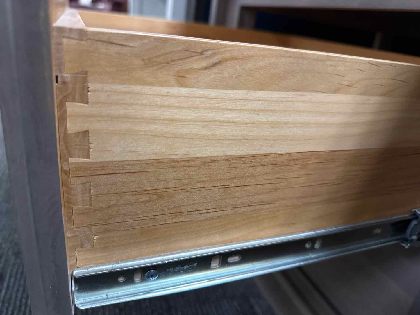 Nine Drawer Queen Storage Bed