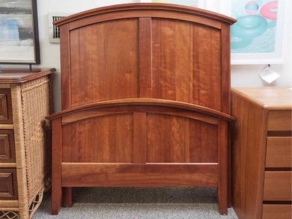 Pottery Barn Stained Ash Arch Twin Bed