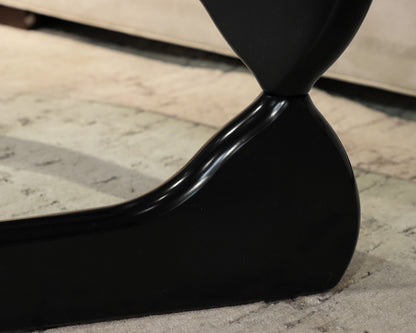 Herman Miller Isamu Noguchi Vitra Cocktail Table with Black Ash Base