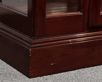Ethan Allen Mahogany Curio Cabinet