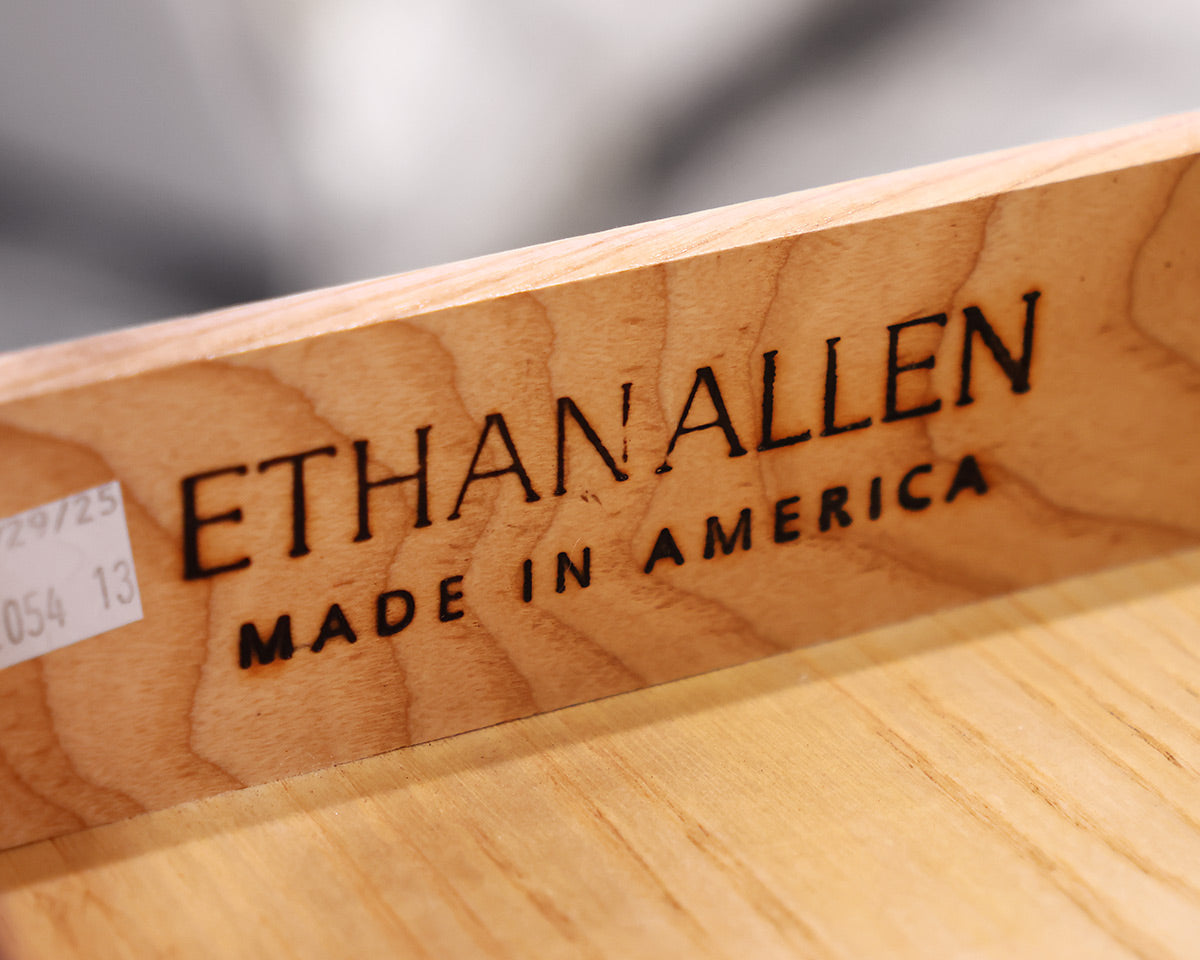 Pair of Ethan Allen Drop Leaf Side Tables