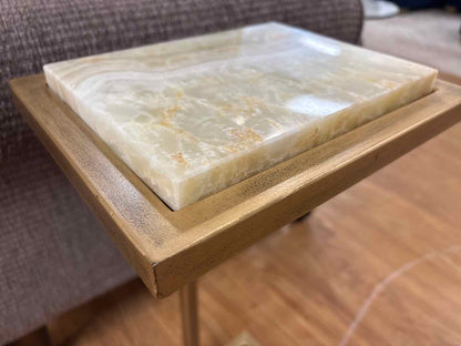 'Gamora' Marble Top Drink Table