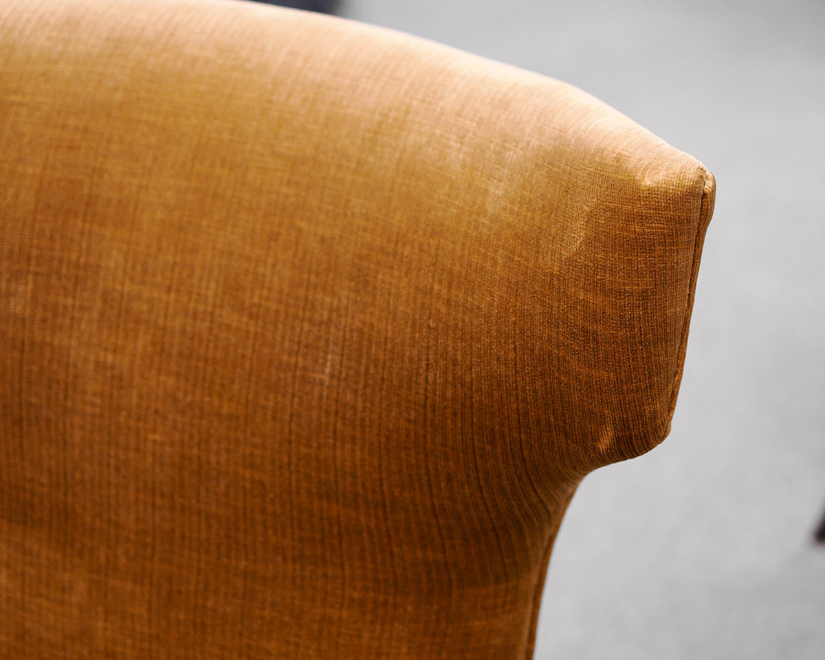Set of 8 Velvet Dining Room Chairs
