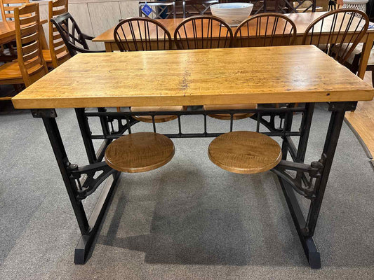 Olde Good Things Industrial 4-Seat Swing Table