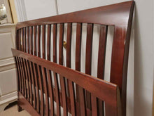 Kincaid Cherry Slegh  Slat Back Queen  Bed