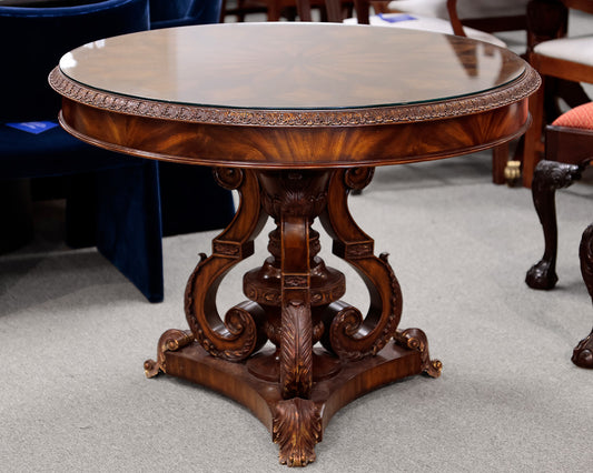 Maitland Smith "Spiro" Round Center Table