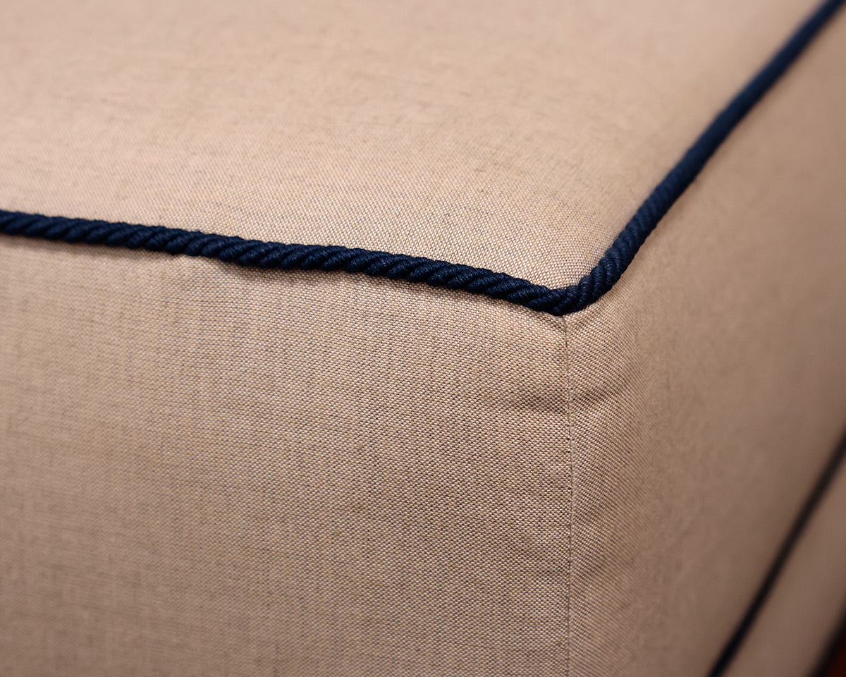 Pair of than Allen Square Ottomans