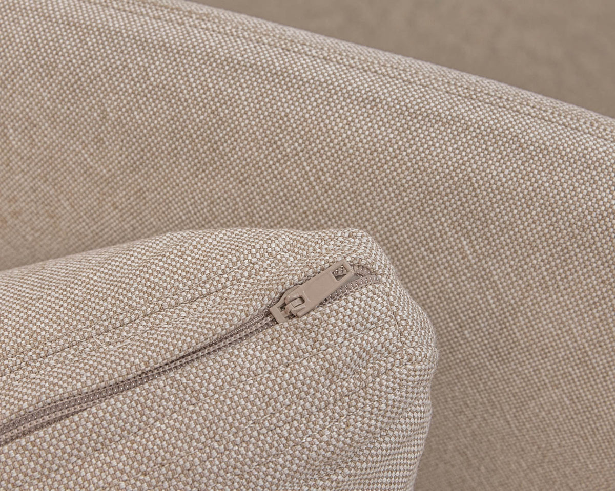 Pair of Lee Industries 'Natural Linen' Swivel Chairs