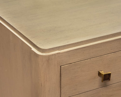 Hickory Chair Gray Wash Bedside Chest