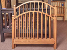 Vermont Tubbs ' Forest Dale' Solid Ash Arch Spindle Twin Bed
