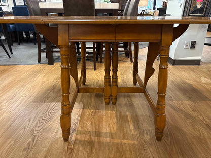 Walter of Wabash Colonial Maple Drop Leaf Dining Table